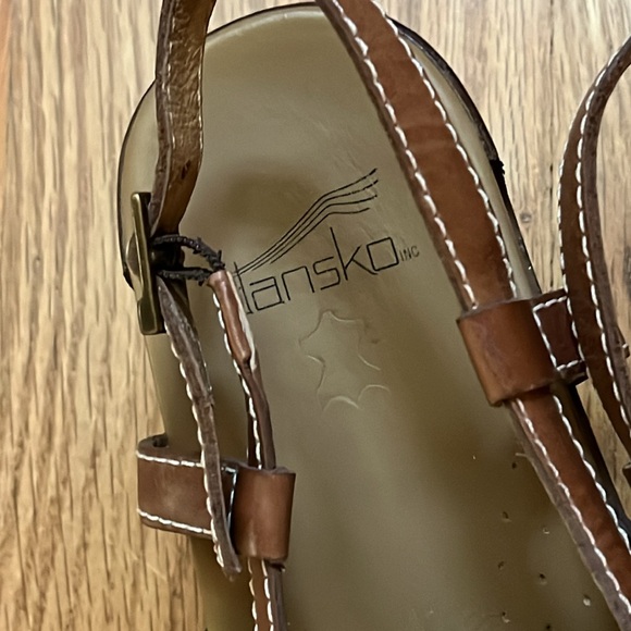 DANSKO Marion Strappy Summer Sandal brown!  Size 41 - Picture 3 of 13